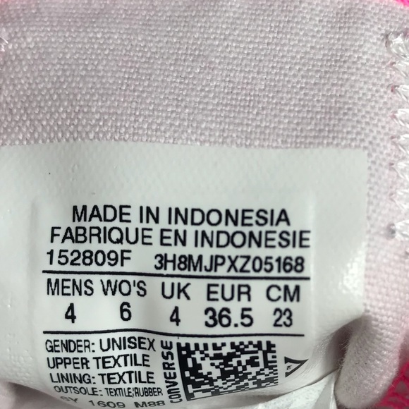 Converse AdVulc Ctas OX Knockout Pink W AUTHENTIC - Picture 7 of 8